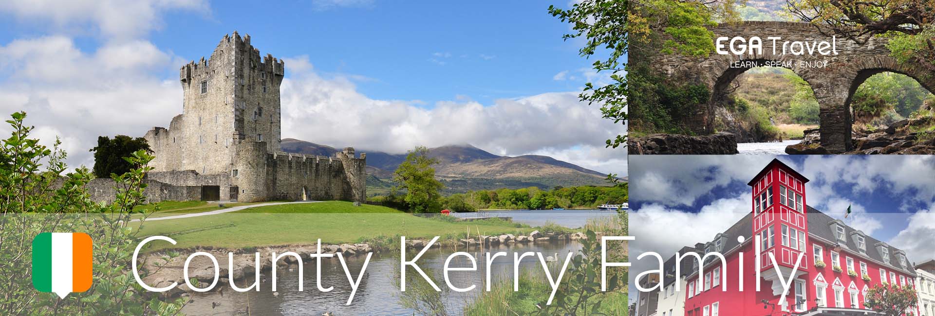 Viaje Familia Irlanda County Kerry Aprender Inglés