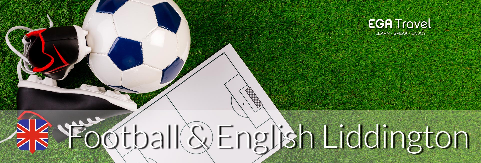 Fútbol e inglés jóvenes Inglaterra verano