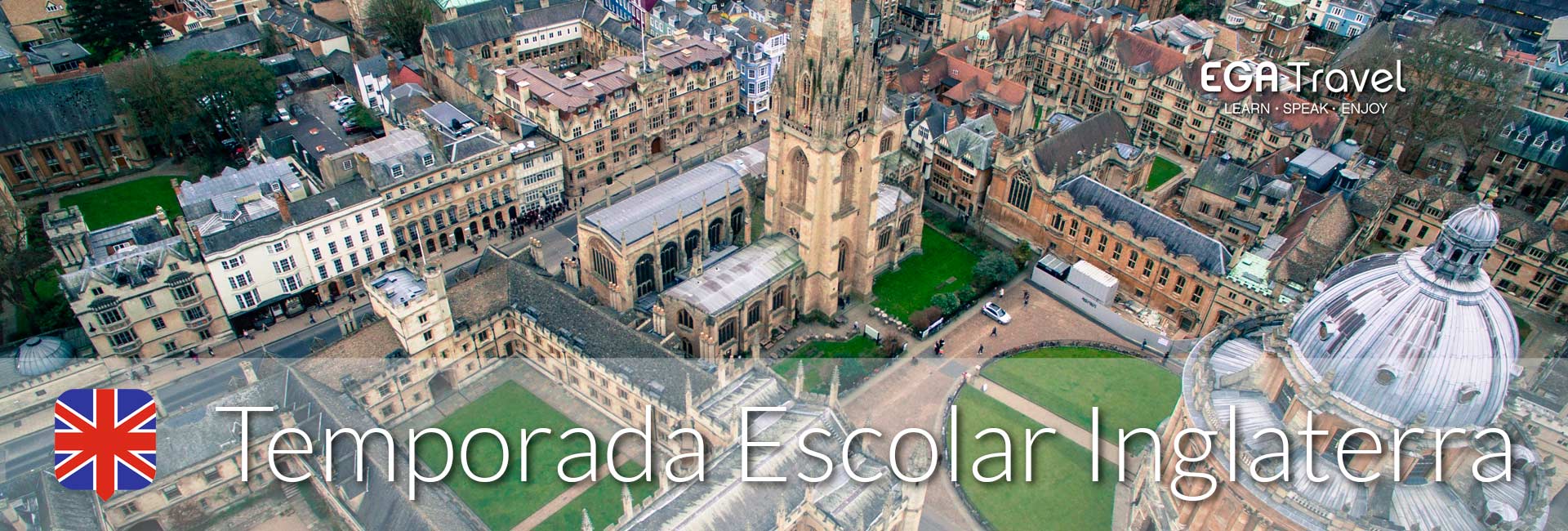 Temporada Escolar Inglaterra aprender inglés